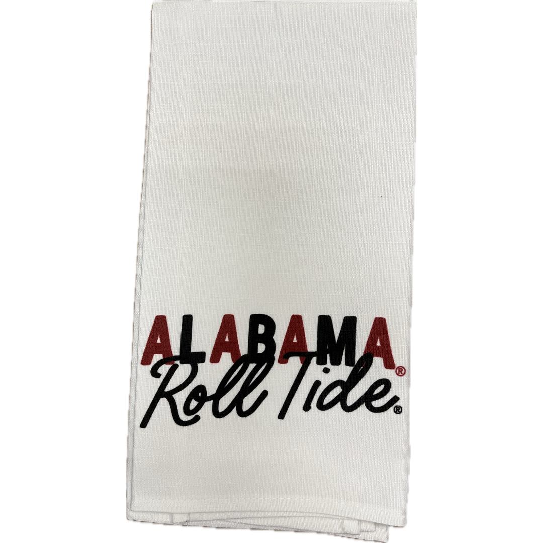 Little Birdie Tea Towel - Alabama Collegiate Tones