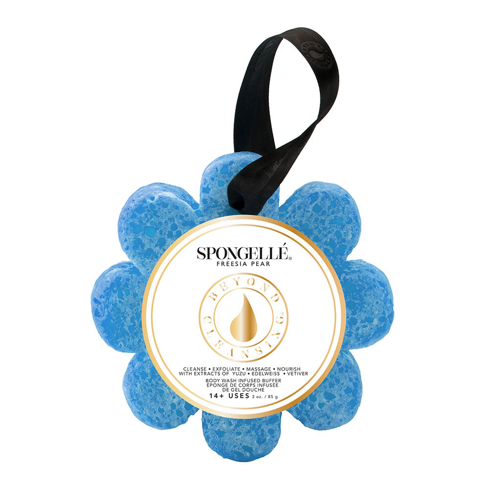 Spongellé® Freesia Pear | Wild Flower Bath Sponge - 14+ WASHES