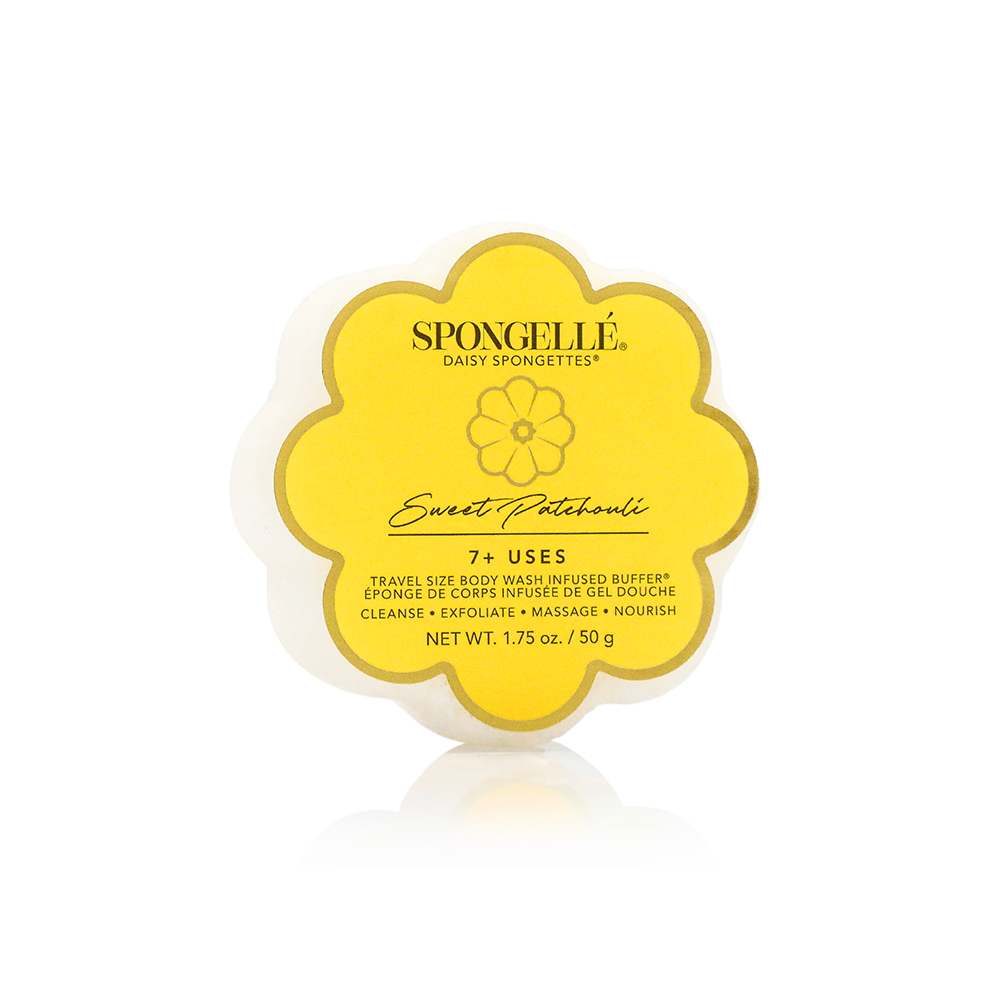 Spongellé® Sweet Patchouli | Daisy Spongette - 7+ WASHES