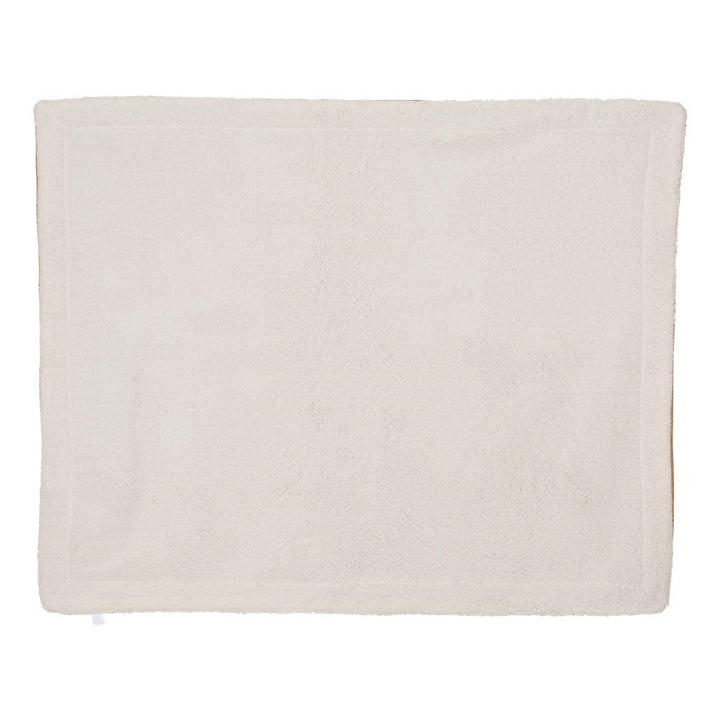 Alpine Fleece Micro Mink Sherpa Blanket - Camel