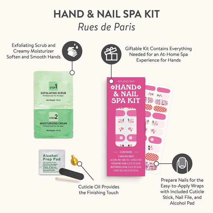 Studio Oh! Rues de Paris Hand & Nail Spa Kit