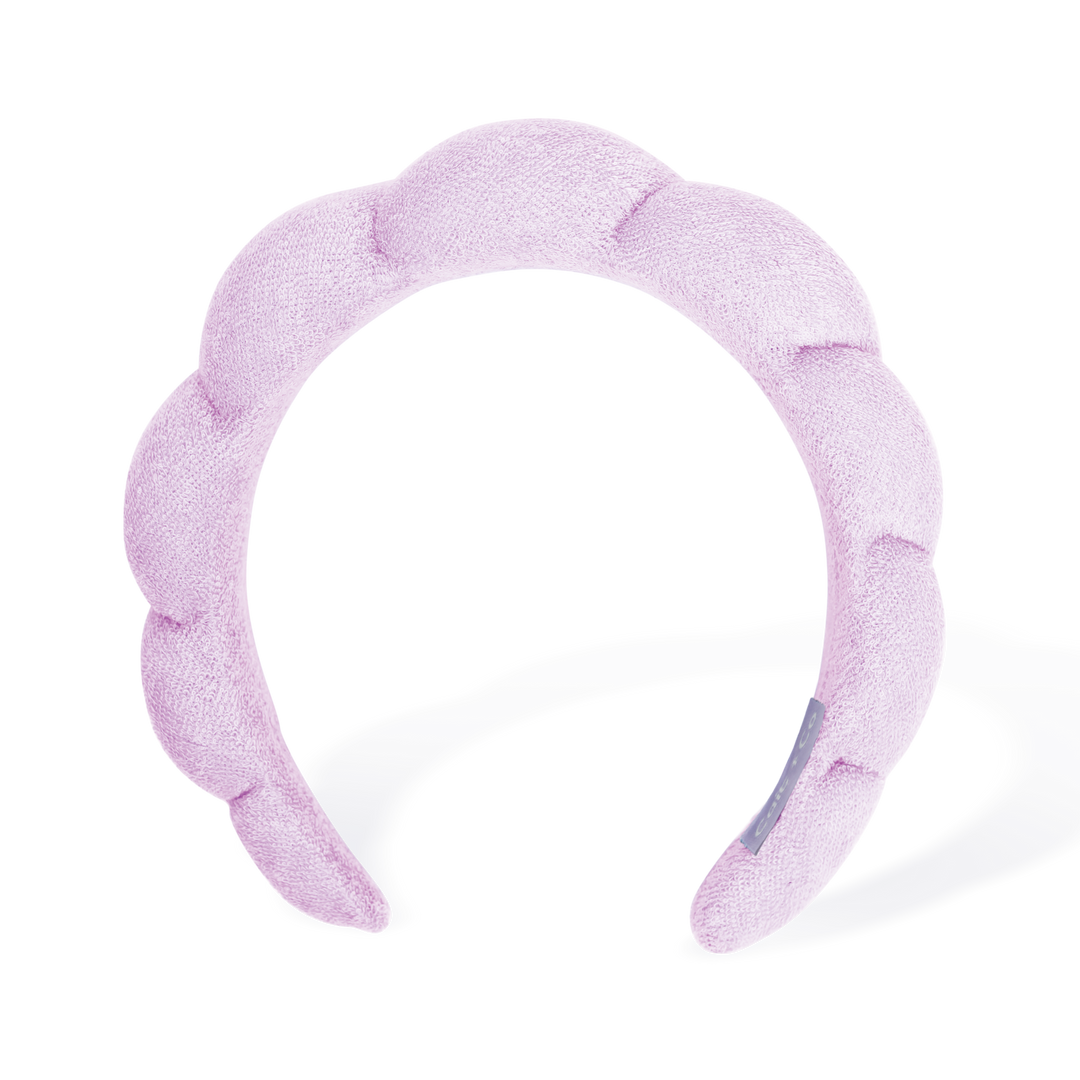 Plush Spa Headband - Amethyst