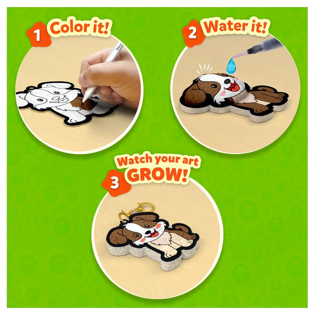 Skillmatics Aqua Puffs 3D Art Kit - Animal Friends