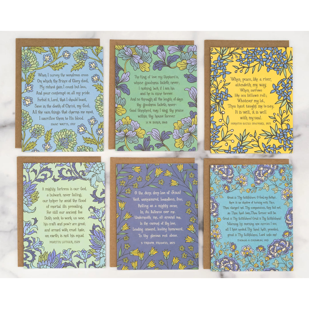 Little Things Studio Assorted Hymn Greeting Cards (6)