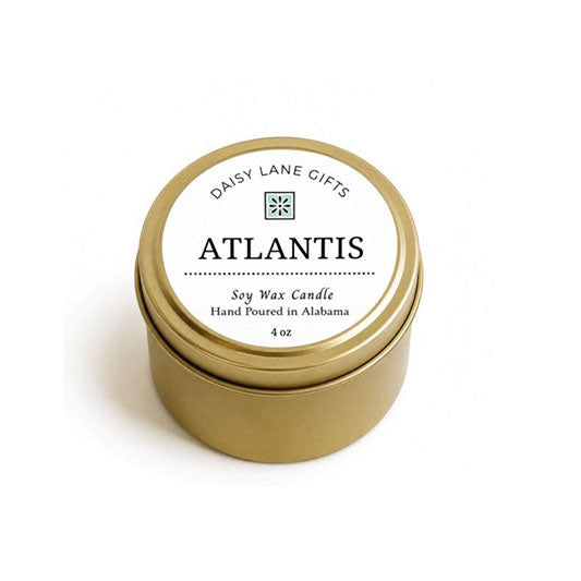 Daisy Lane Gifts 4oz Gold Tin - Atlantis