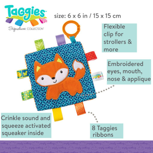 Taggies Crinkle Me - Fox