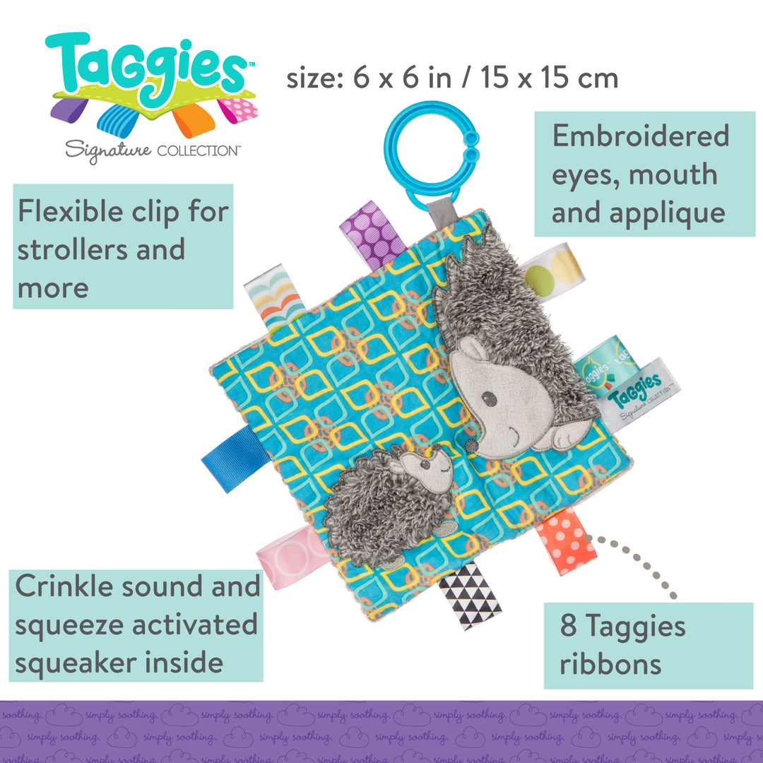 Taggies Crinkle Me - Heather Hedgehog