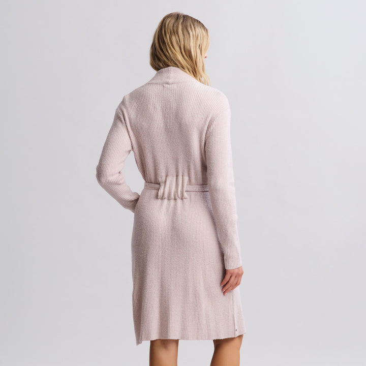 CozyChic Lite® Ribbed Robe - Faded Rose / Pearl