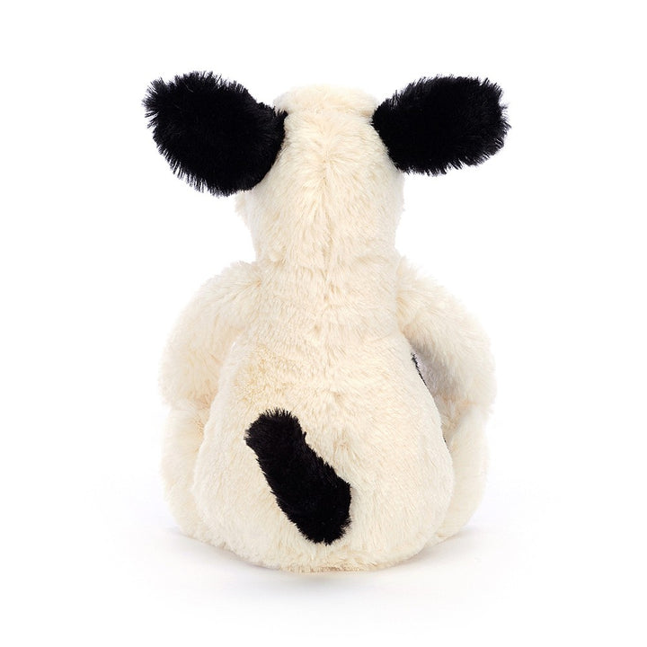 Jellycat Bashful Small Puppy - Black & Cream