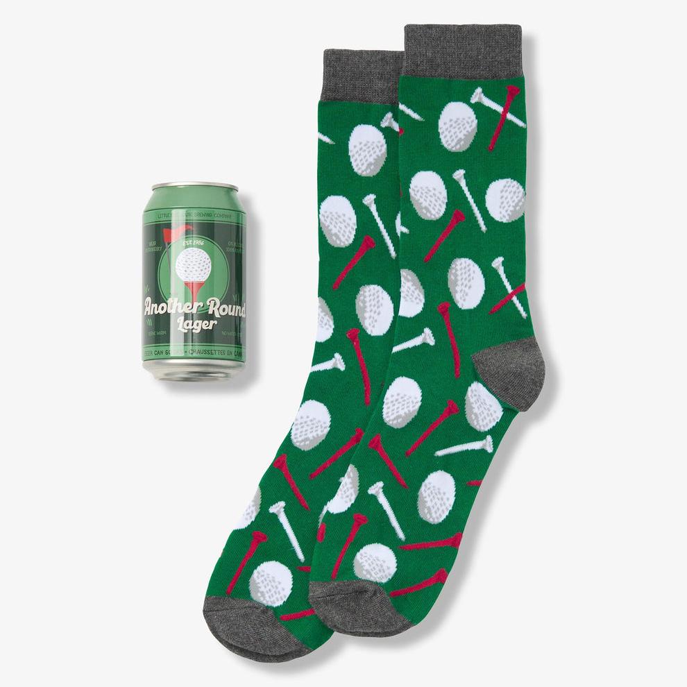 Hatley Balls and Tees Beer Can Socks