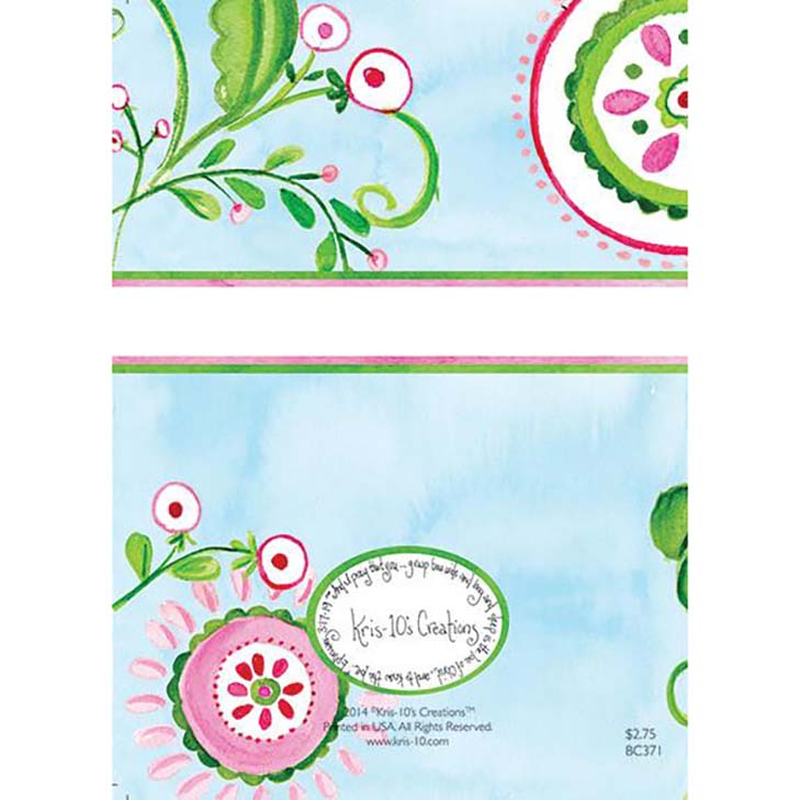 Kris-10's Creations Precious Floral Birthday Card