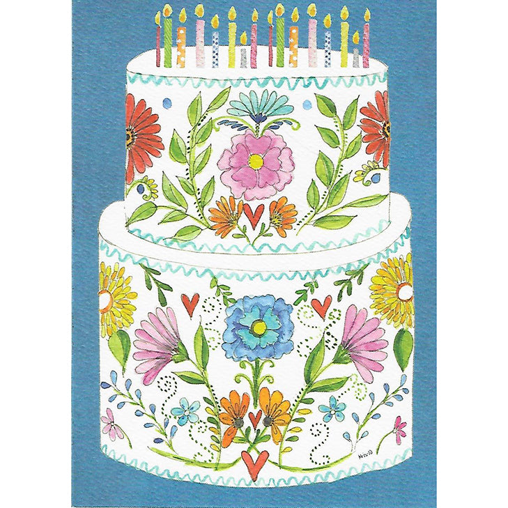 Kris-10's Creations Fiesta Cake Birthday Card