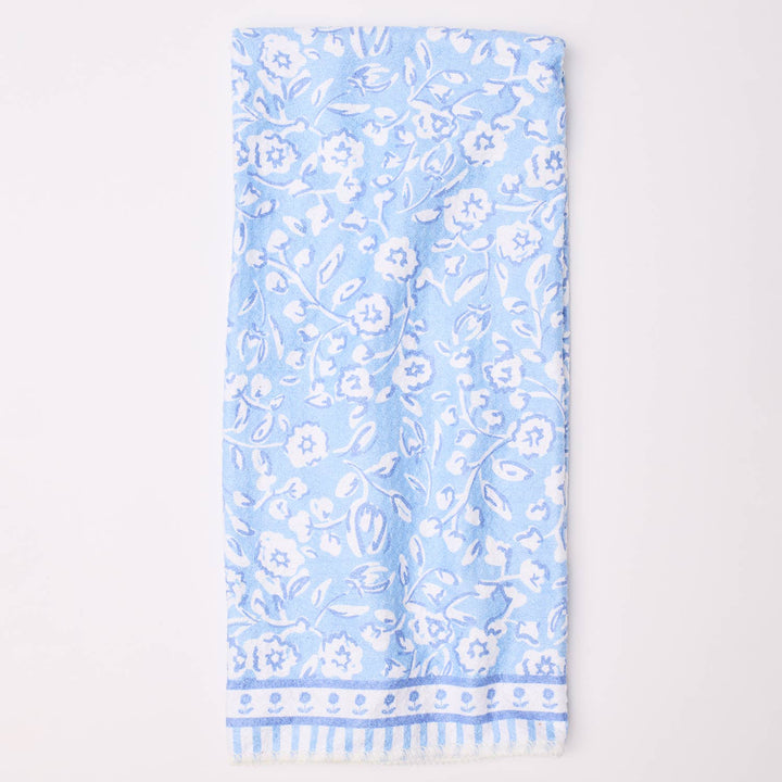 Mary Square Quick Dry Towel Meadow Line