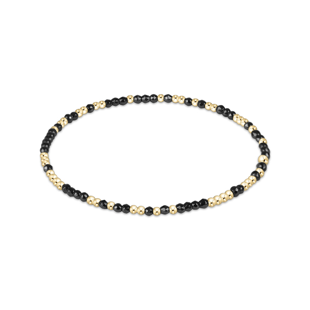 enewton Extends - Hope Unwritten Faceted Hematite 2mm Bead Bracelet