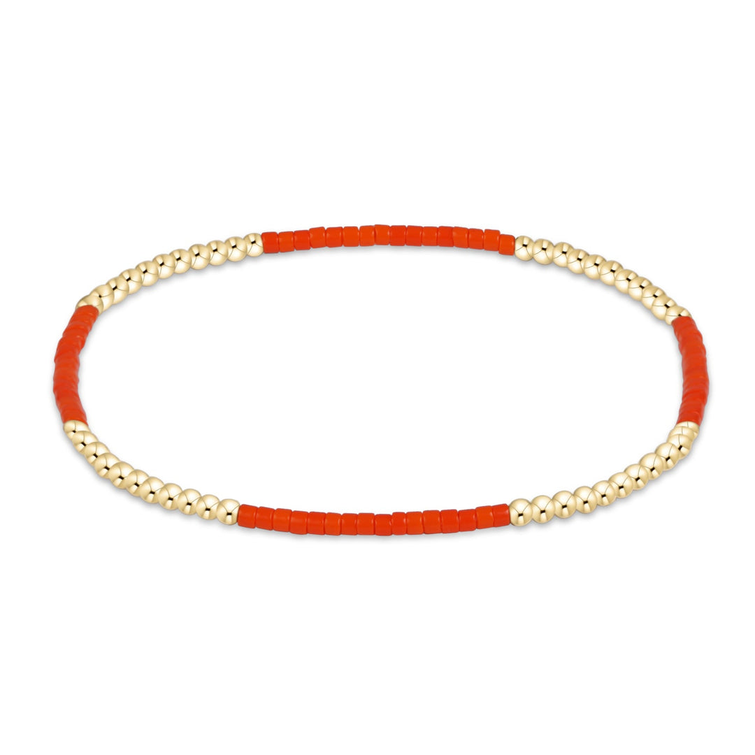 enewton Gameday Hope Blissful Bracelet - Bright Orange