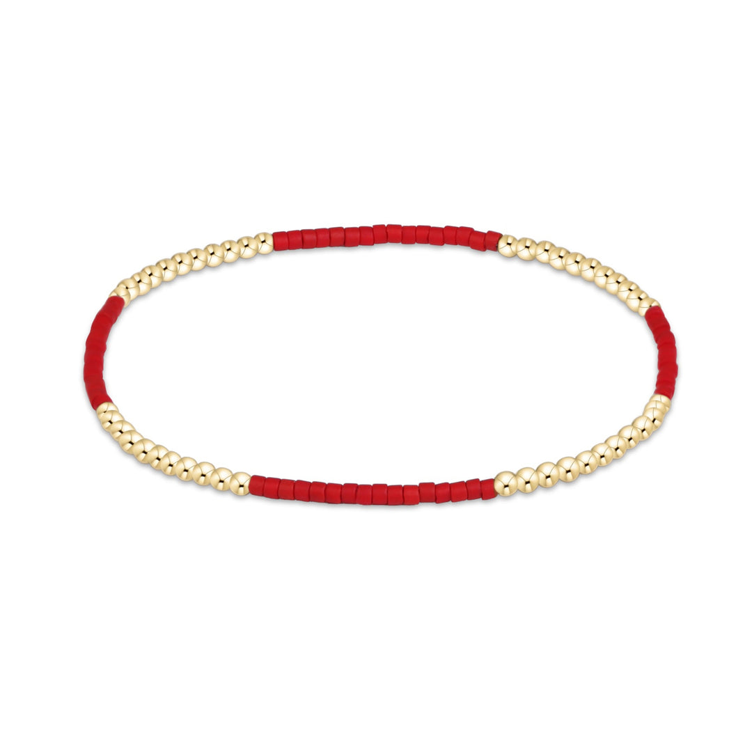 enewton Gameday Hope Blissful Bracelet - Crimson