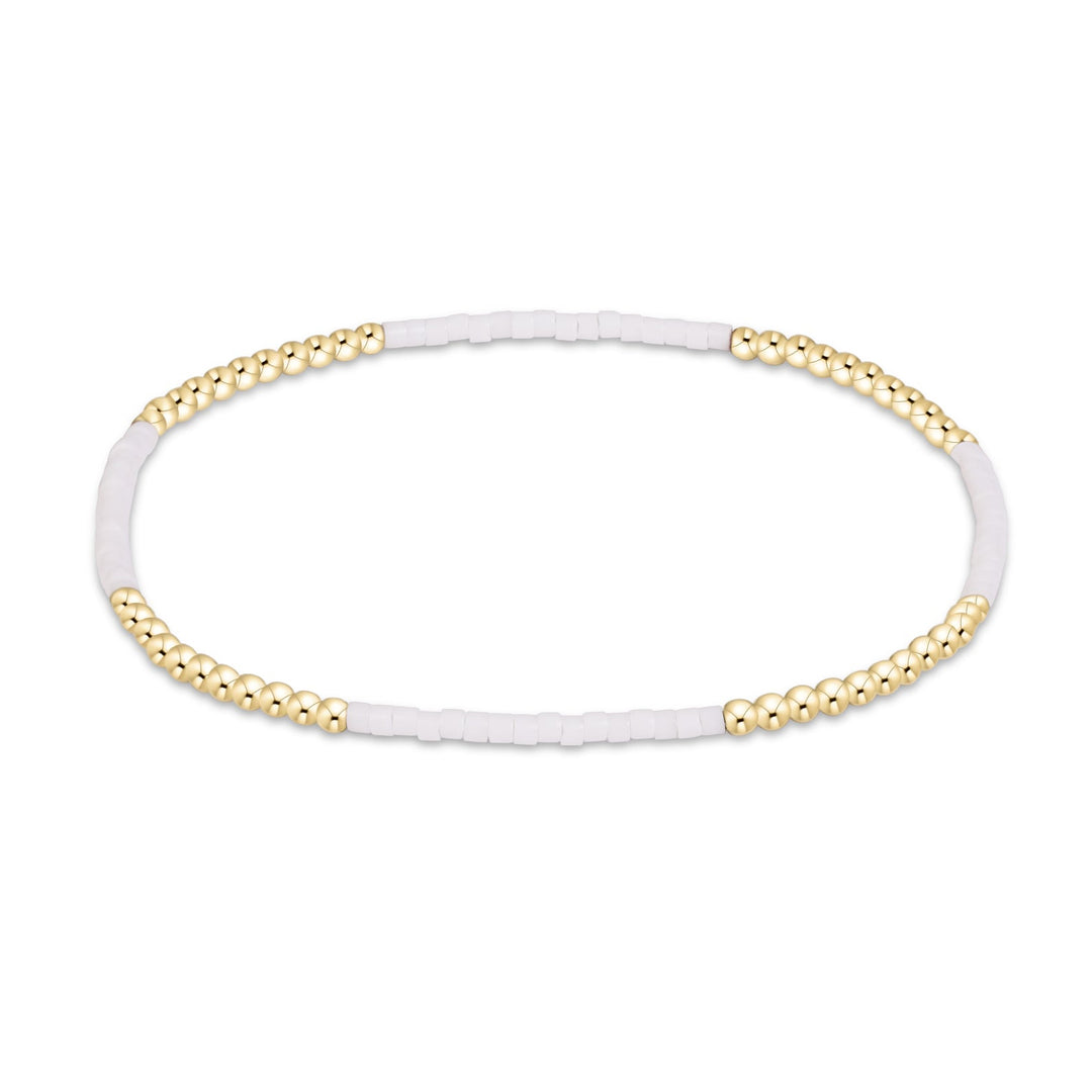 enewton Gameday Hope Blissful Bracelet - White