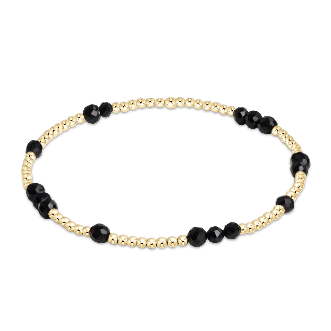 enewton Extends - Hope Unwritten Gemstone Bracelet - Faceted Onyx