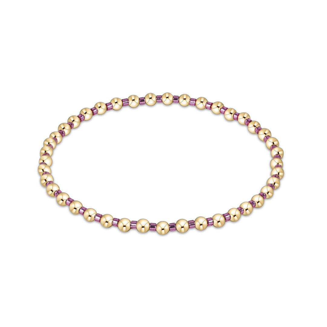enewton Hope Grateful Bracelet - Pink Metallic