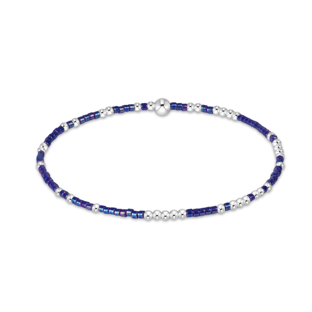 enewton Hope Unwritten Sterling Bracelet - Blue Metallic