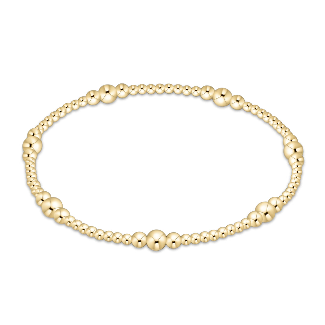 enewton Purpose Gold 4mm Bead Bracelet