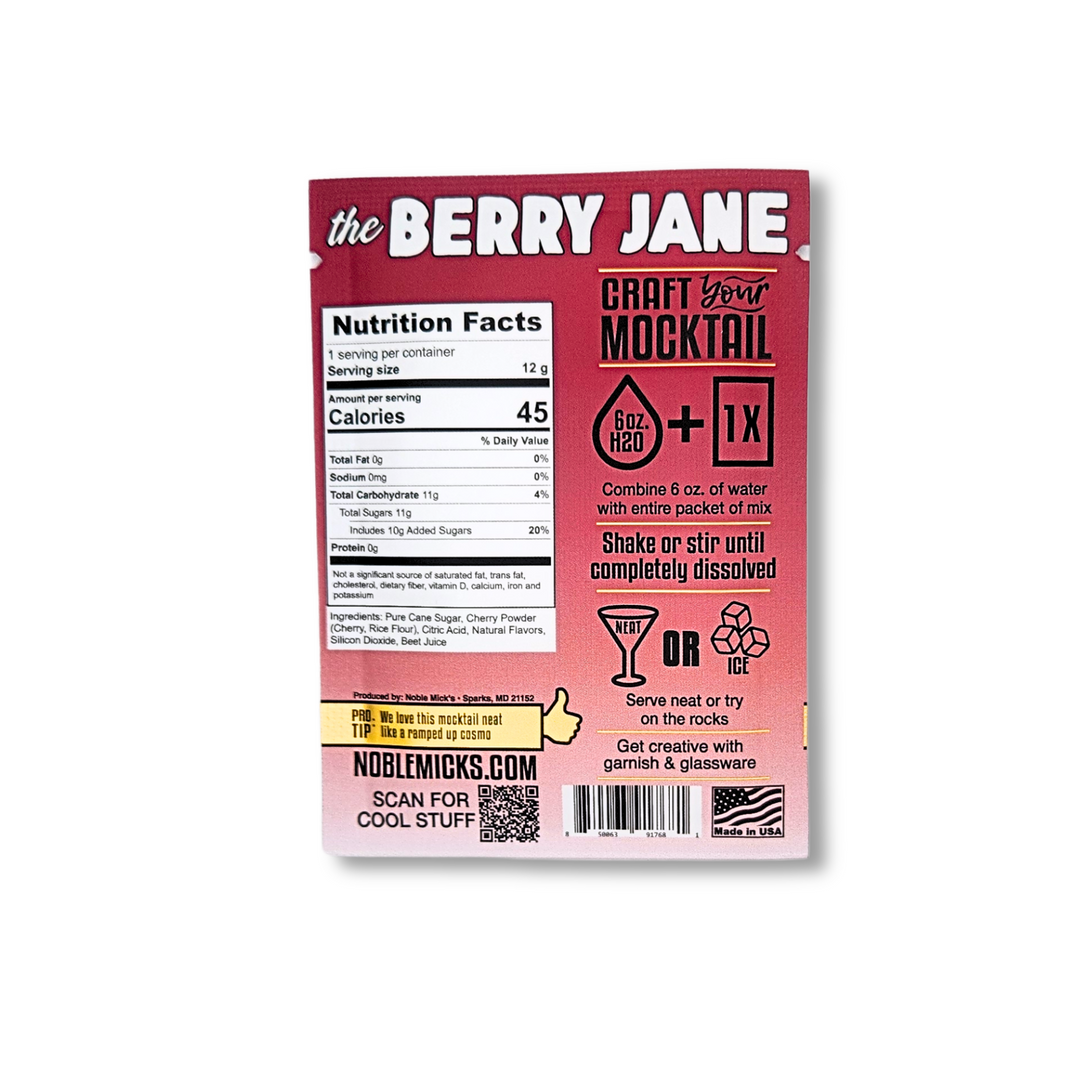 Noble Mick's Berry Jane Mocktail - Single Serve