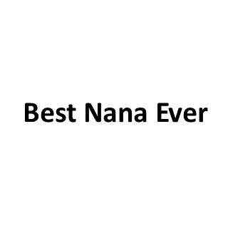 Embroidered Plush Throw - Best Nana Ever