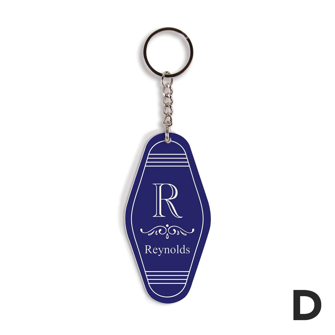 PGD Vintage Keychain - Blue w/Personalization