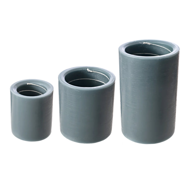 Spiral Light Candle Blue Sage - Medium
