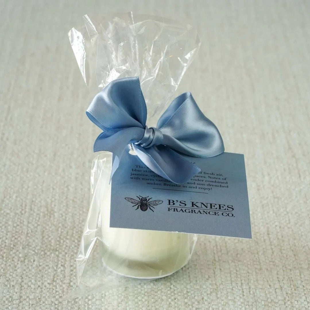 B's Knees Frosted Glass Votive - Big Sky