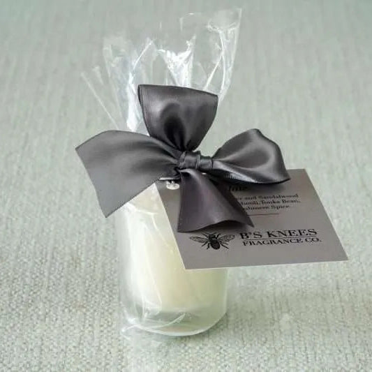 B's Knees Frosted Glass Votive - Slate