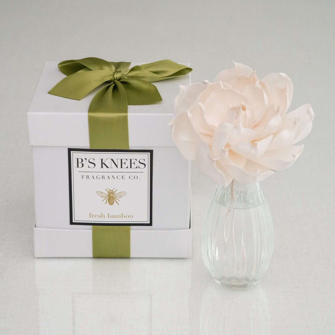 B's Knees Large Blossom Diffuser - Fresh Bamboo