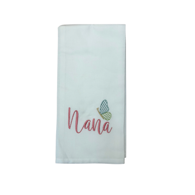 Hanging By A Thread Towel - Butterfly Nana