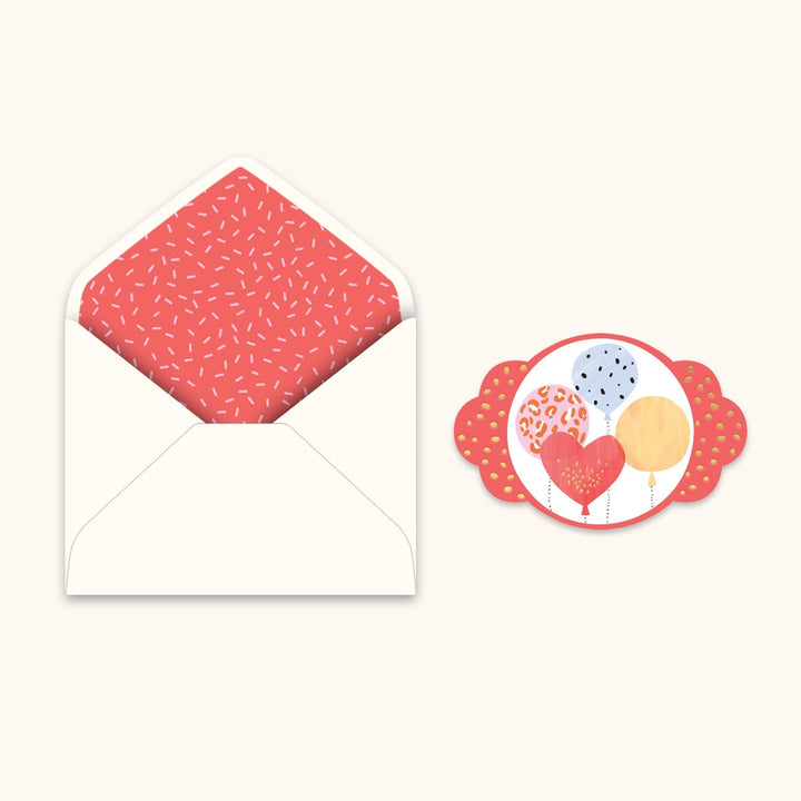 Studio Oh! Celebration Afloat Happy Birthday Deluxe Greeting Cards