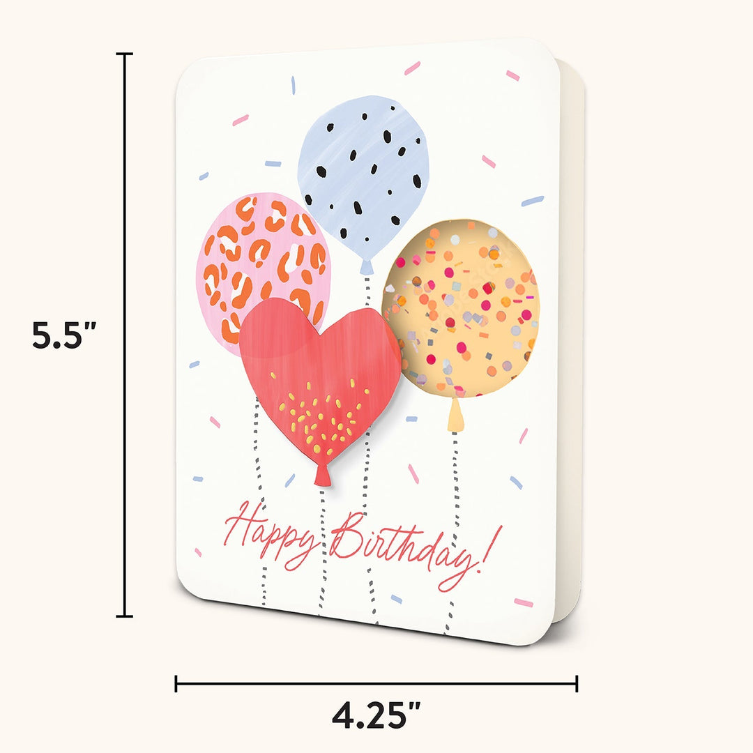Studio Oh! Celebration Afloat Happy Birthday Deluxe Greeting Cards