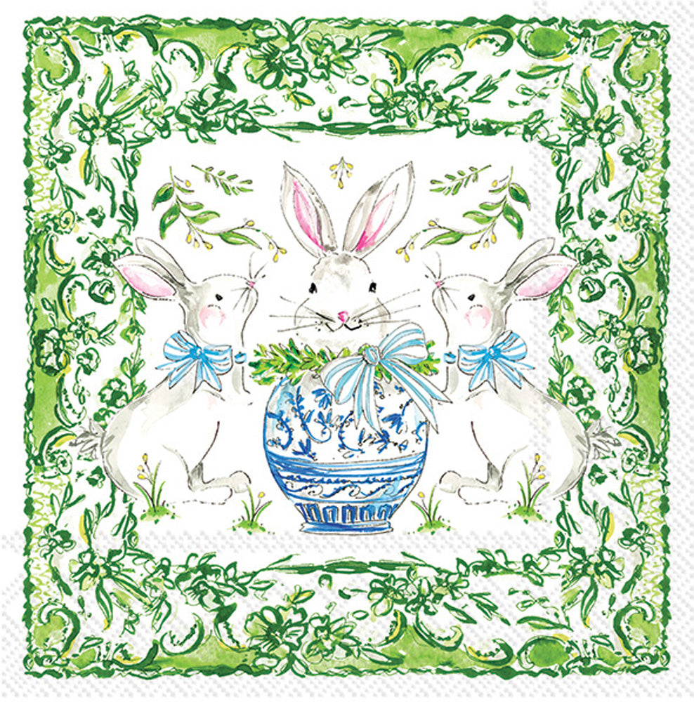 IHR Cocktail Napkins - Easter Bunnies