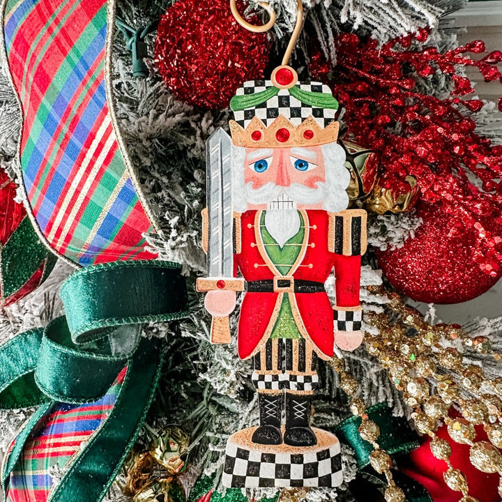 The Round Top Collection Elegant Nutcracker Ornament