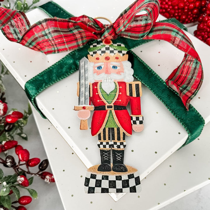 The Round Top Collection Elegant Nutcracker Ornament