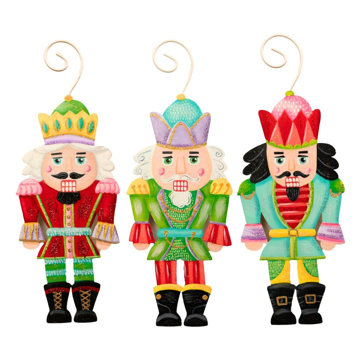 The Round Top Collection Merry & Bright Nutcracker Ornament Style 1