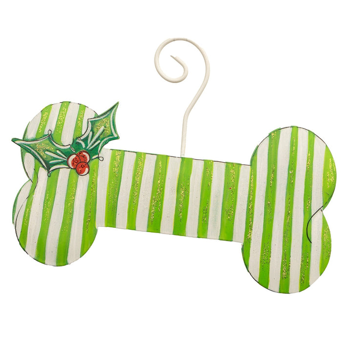 The Round Top Collection Dog Bone Holly Ornament