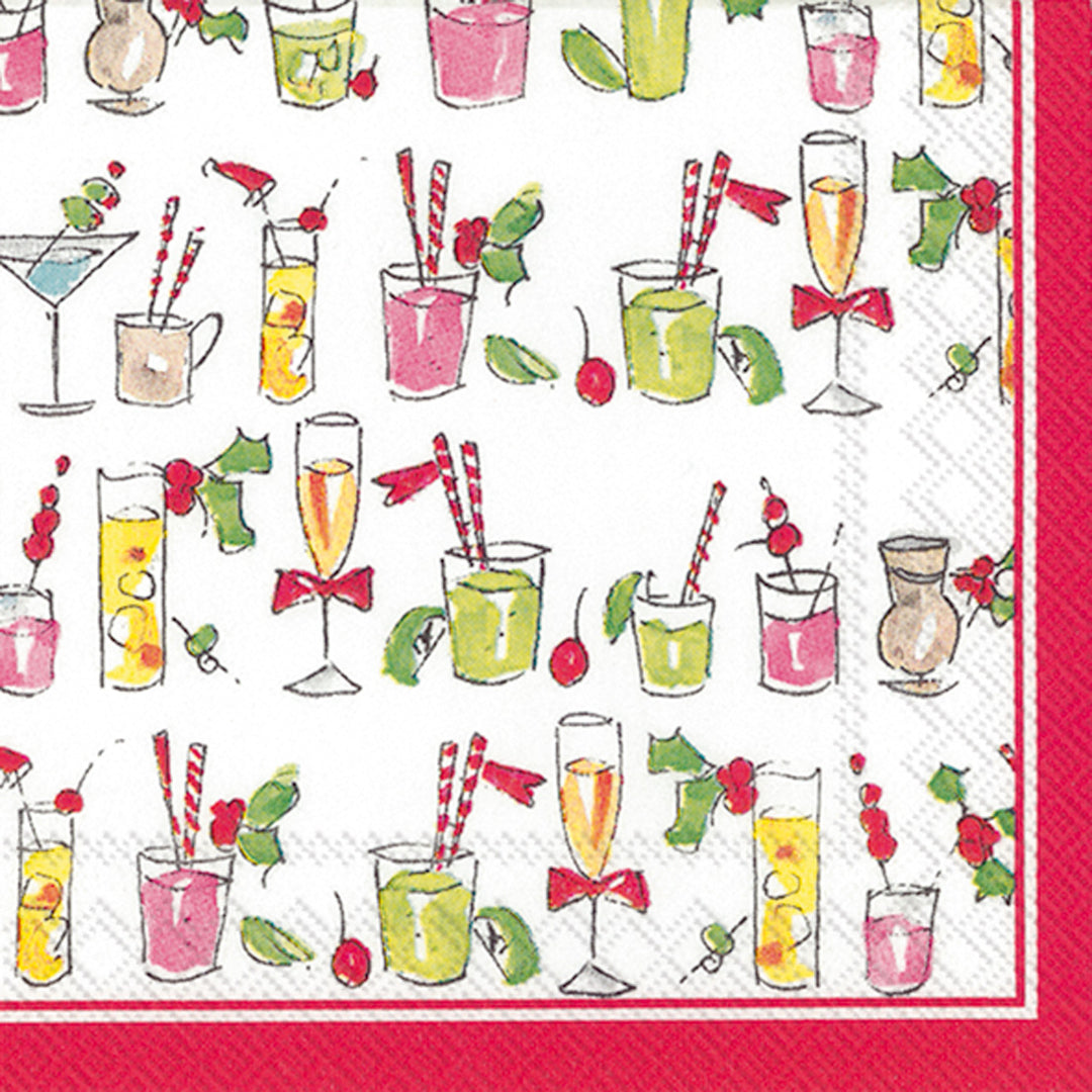 IHR Rosanne Beck Cocktail Napkins - Fun Cocktails