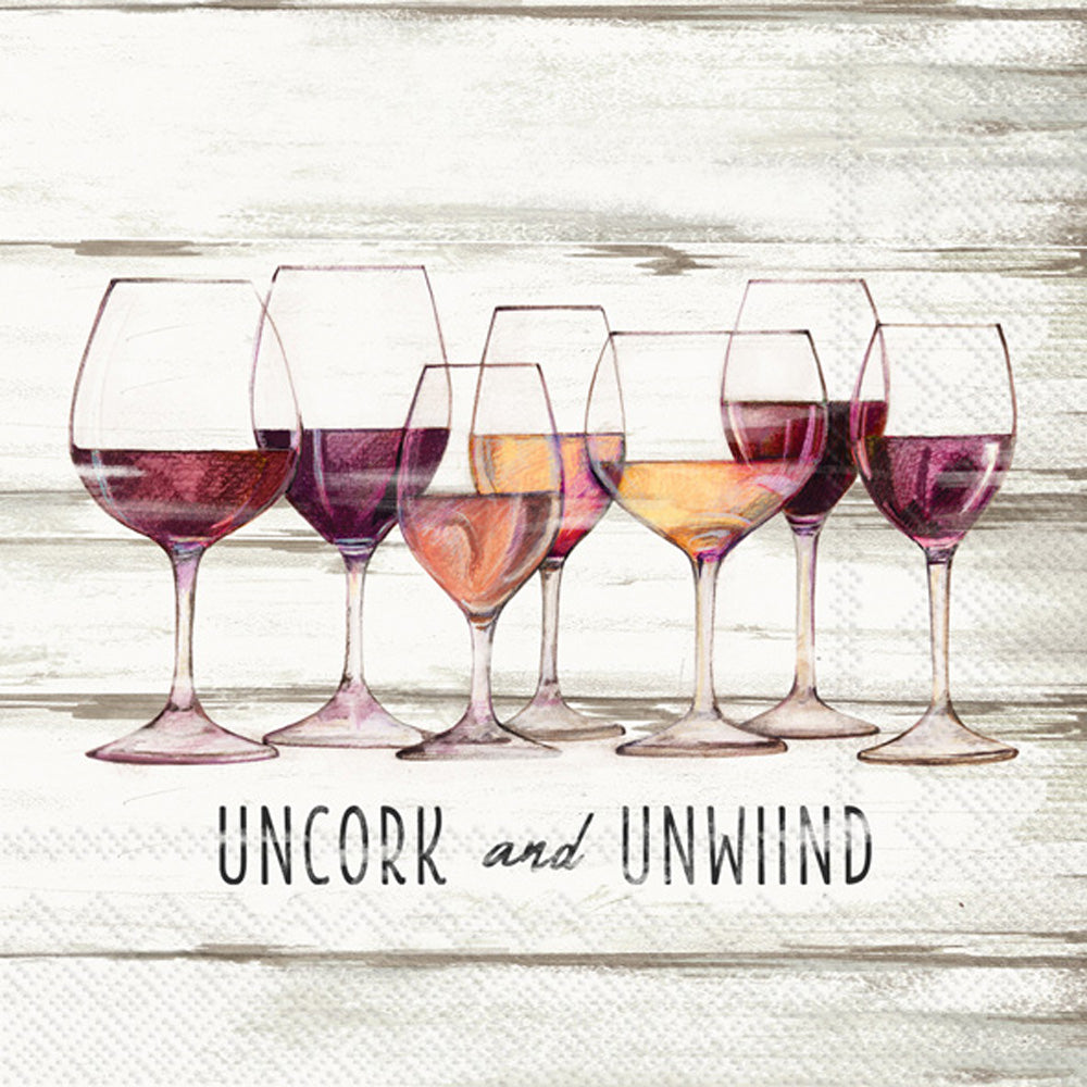 IHR Cocktail Napkins - Susan Winget Uncork And Unwind