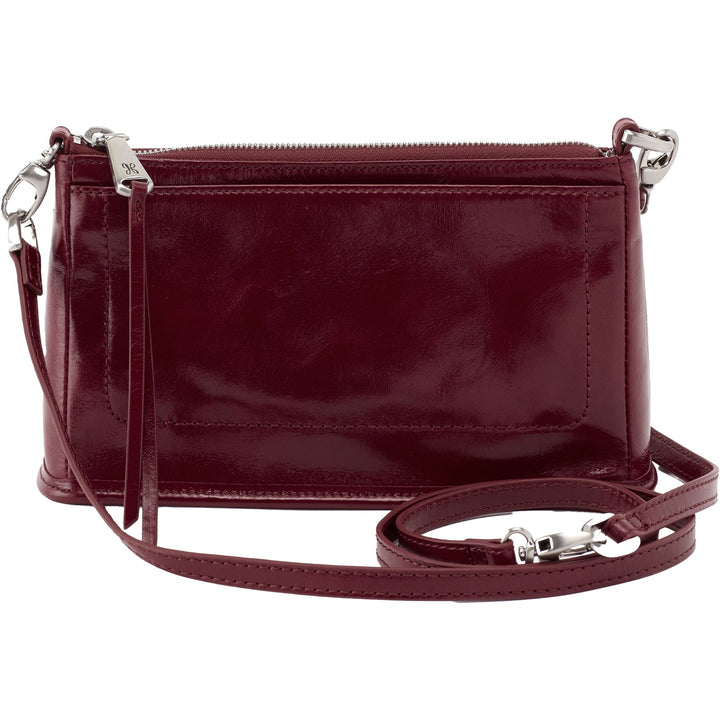 Hobo Cadence Convertible Crossbody - Merlot Polished Leather