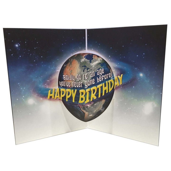 Avanti Press Cat with Take Out Container on Head Pop-Up Birthday Card