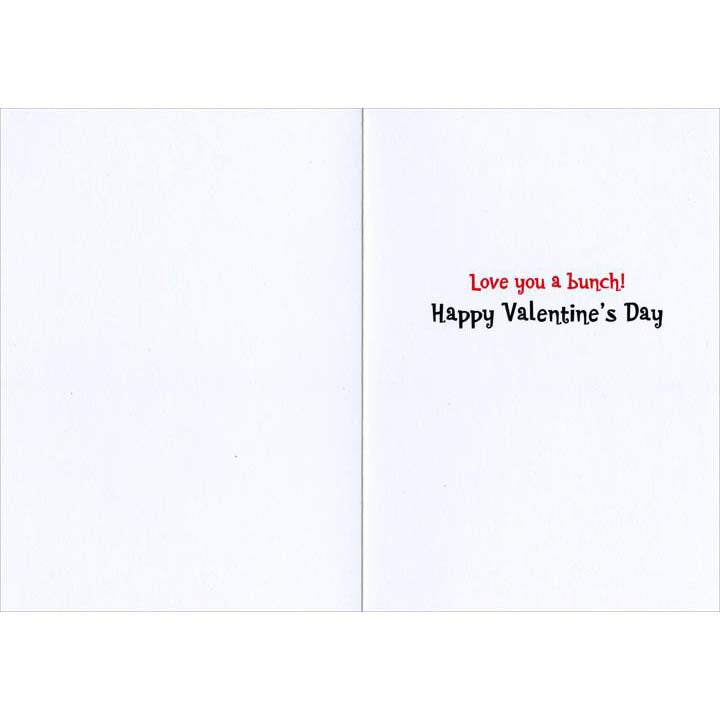 Avanti Press Penguin with Flower Bouquet Valentine's Card