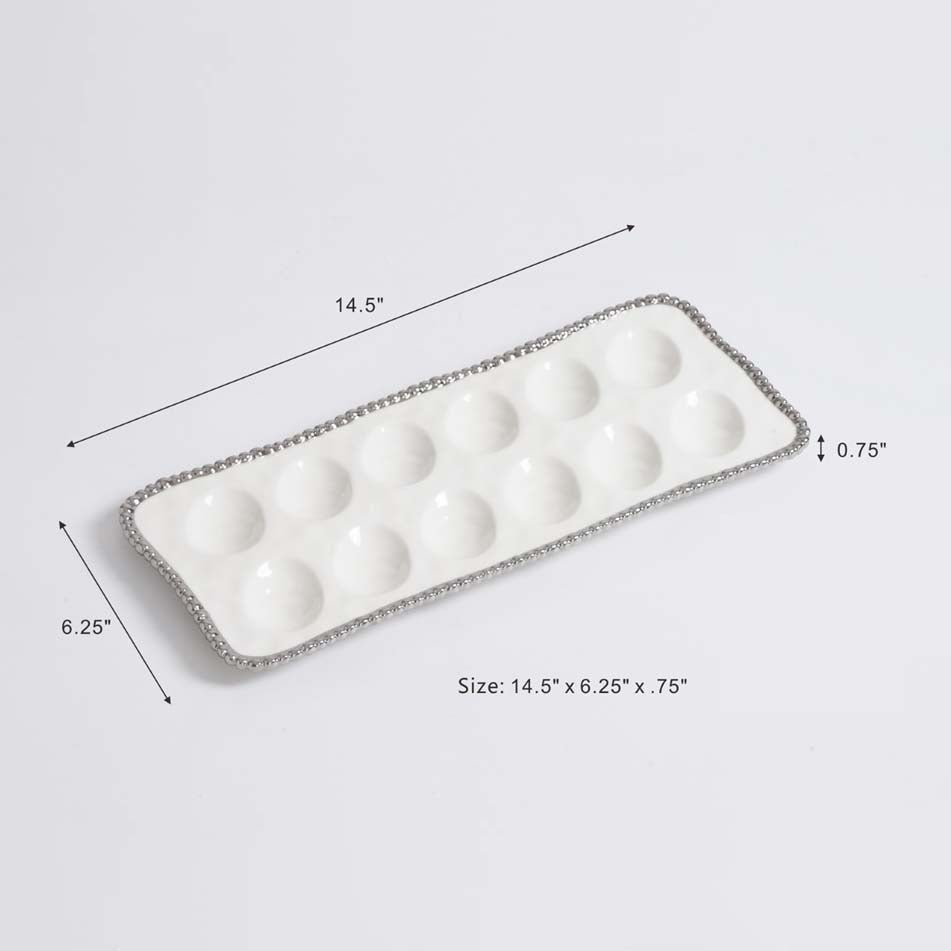 Pampa Bay Salerno Deviled Egg Tray - Thumbnail 3
