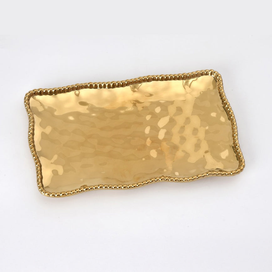 Pampa Bay Monaco Medium Platter - Gold