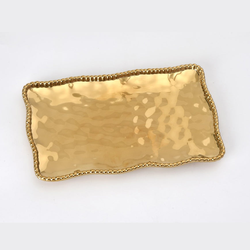 Pampa Bay Monaco Medium Platter - Gold