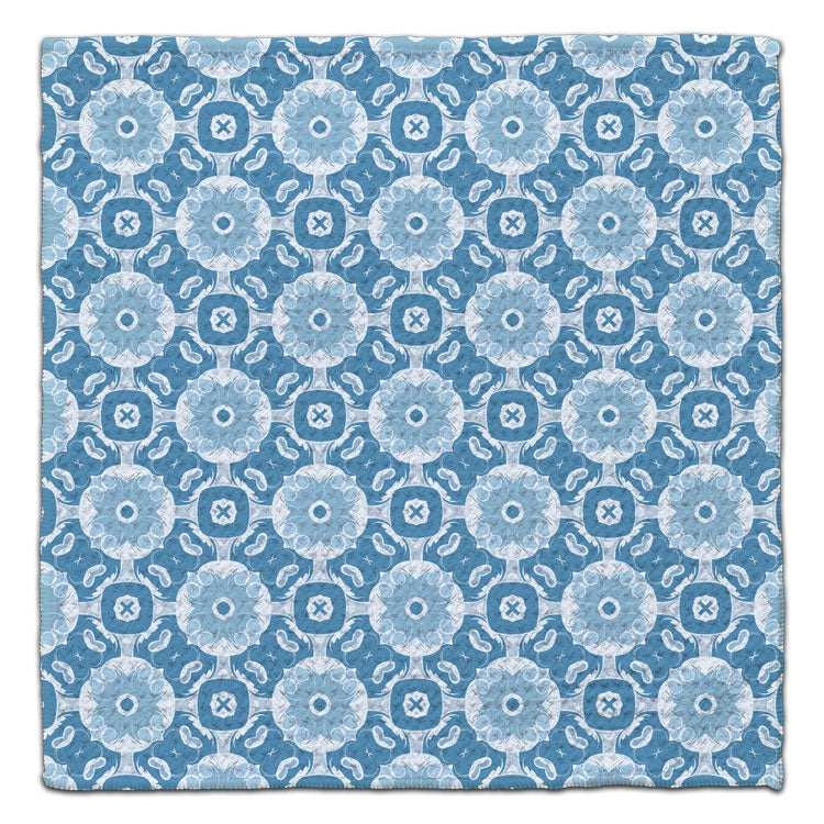 CJ Bella Co Eco-Friendly Washcloth - Blue Tile