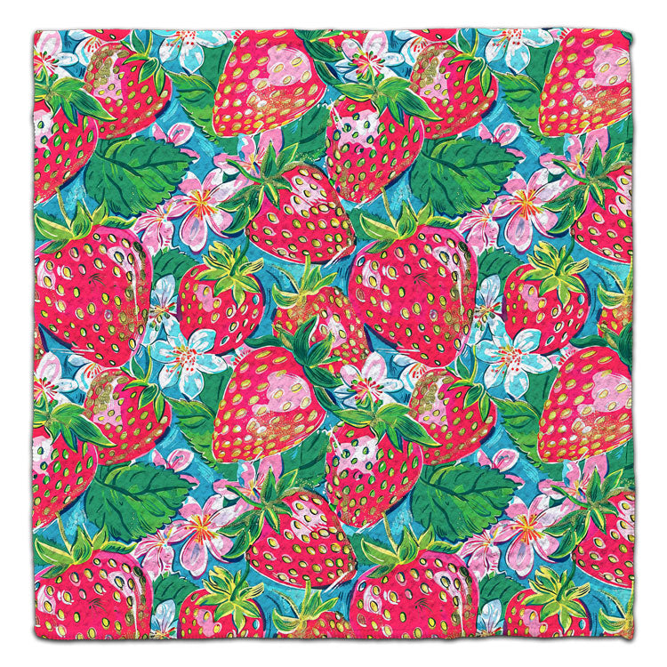 CJ Bella Co Eco-Friendly Washcloth - Strawberry Gold